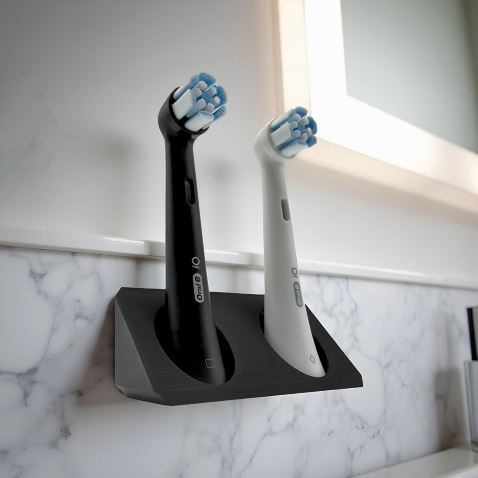 philips sonicare bürstenkopf aufbewahrung Zahnbürstenhalter für Oral-B & Sonicare – Ohne Bohren