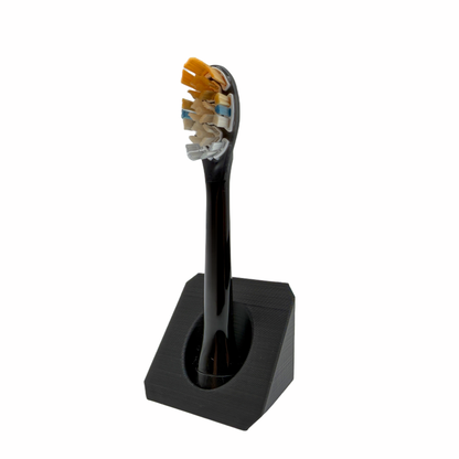 BrushDock – Toothbrush head holder for Oral-B (iO) &amp; Philips Sonicare – Wall mounting (no drilling required) 