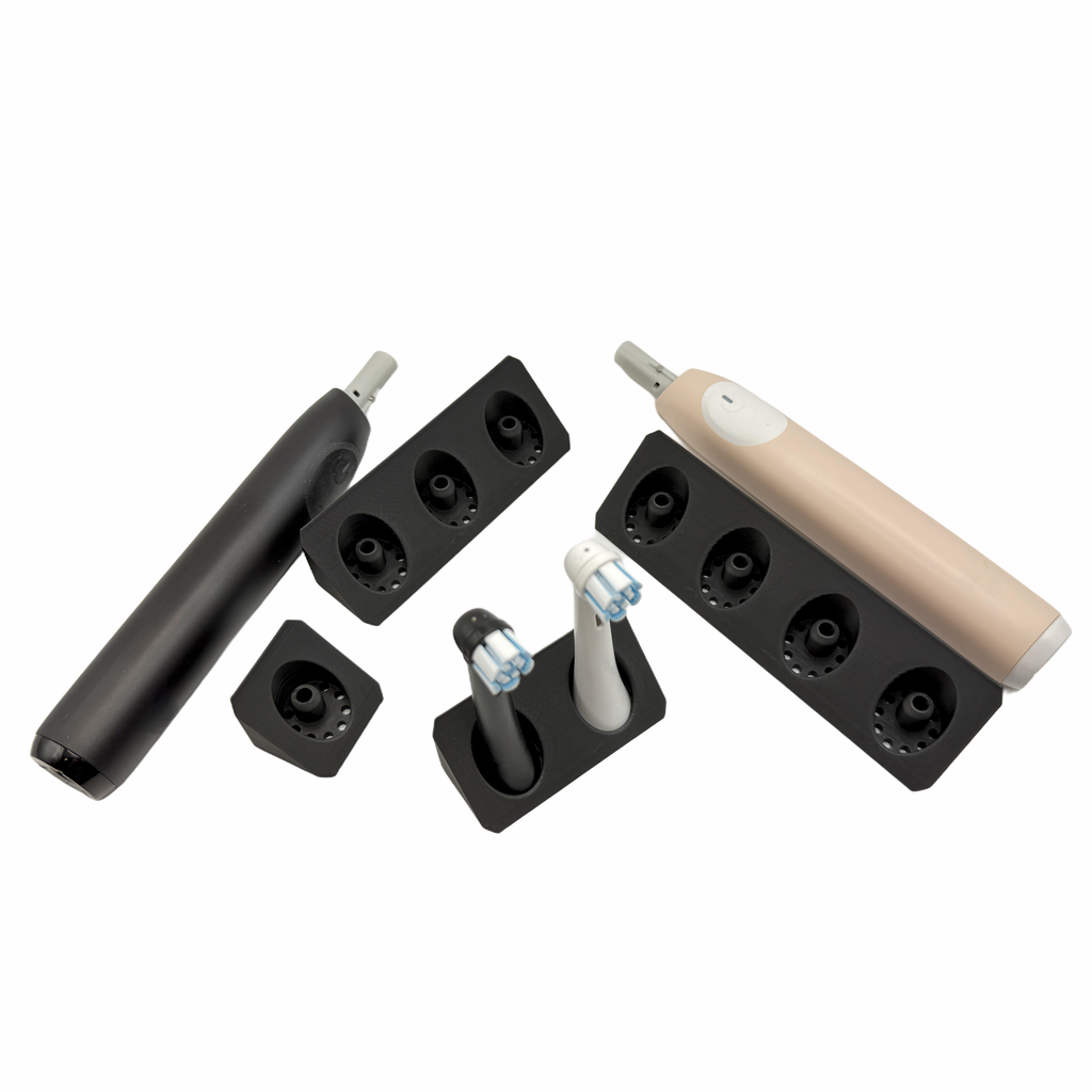 Zahnbürstenkopfhalter für Oral-B iO & Sonicare – BrushDock