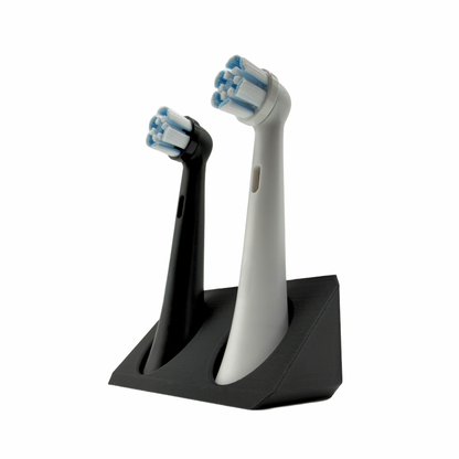 BrushDock – Toothbrush head holder for Oral-B (iO) &amp; Philips Sonicare – Wall mounting (no drilling required) 