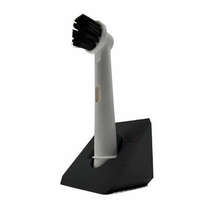 BrushDock – Toothbrush head holder for Oral-B (iO) &amp; Philips Sonicare – Wall mounting (no drilling required) 