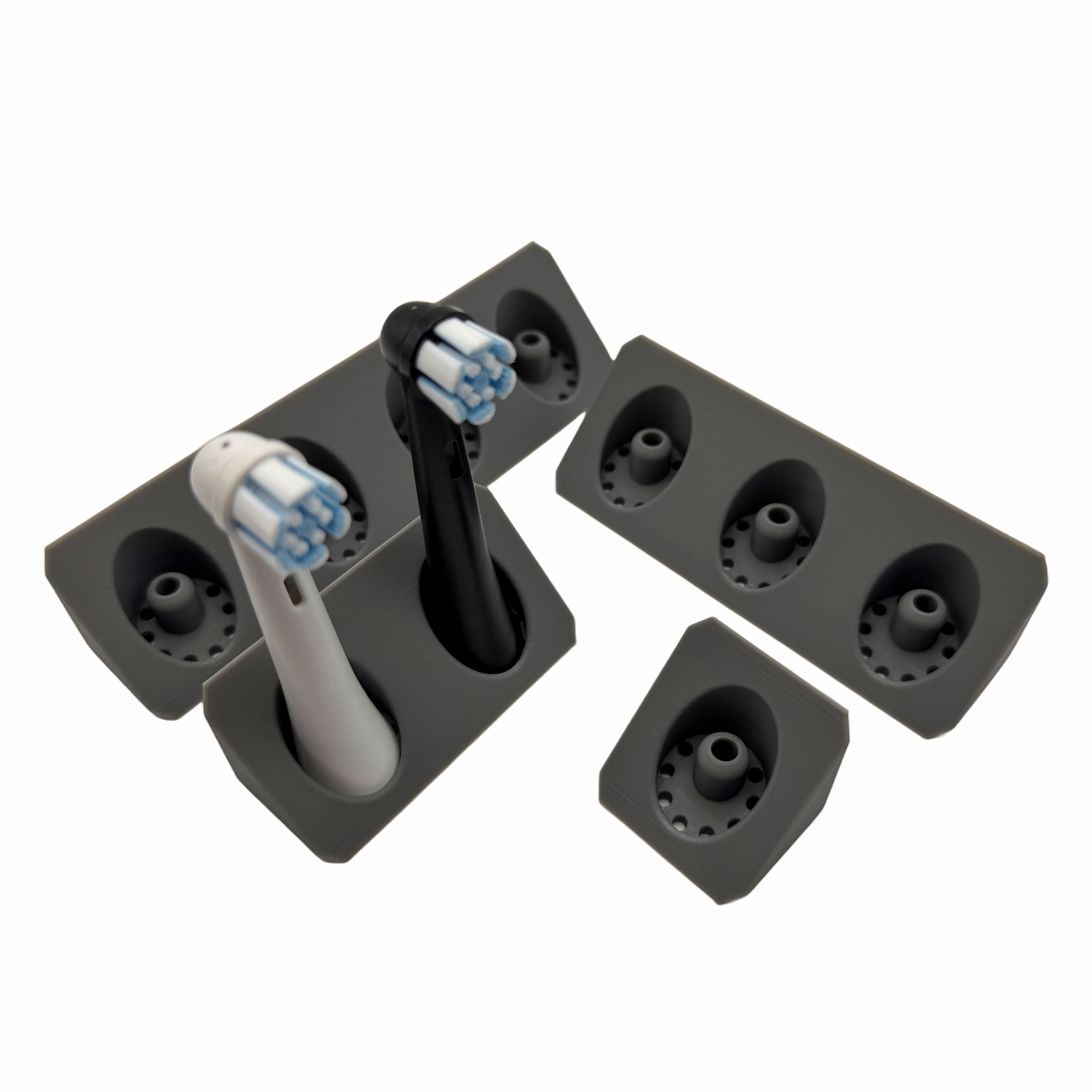 Zahnbürstenkopfhalter für Oral-B iO & Sonicare – BrushDock