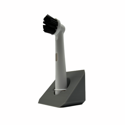 BrushDock – Toothbrush head holder for Oral-B (iO) &amp; Philips Sonicare – Wall mounting (no drilling required) 