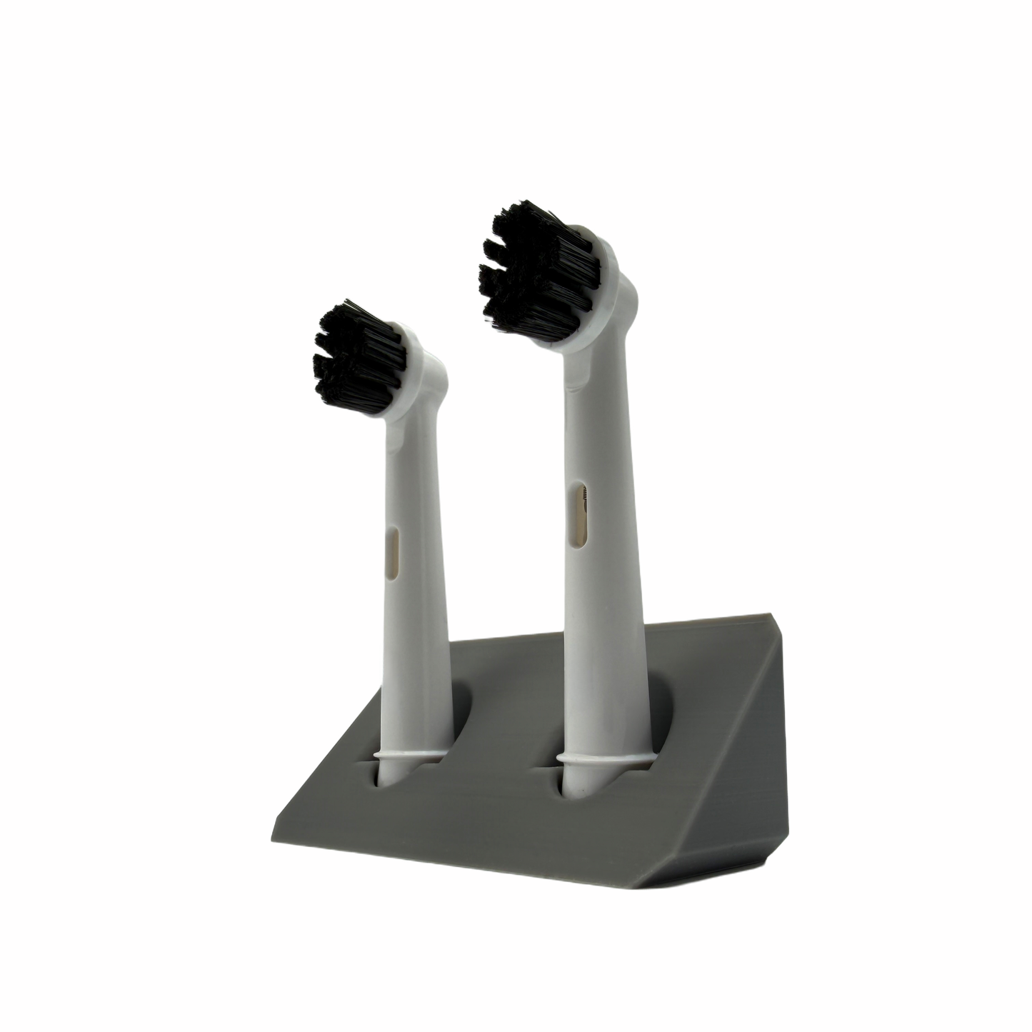 BrushDock – Toothbrush head holder for Oral-B (iO) &amp; Philips Sonicare – Wall mounting (no drilling required) 