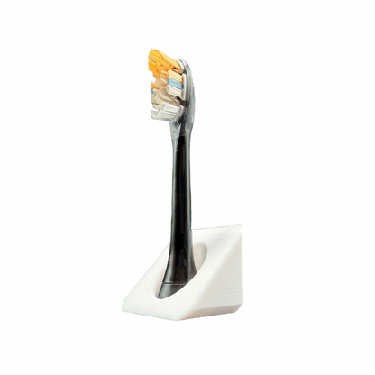 BrushDock – Toothbrush head holder for Oral-B (iO) &amp; Philips Sonicare – Wall mounting (no drilling required) 