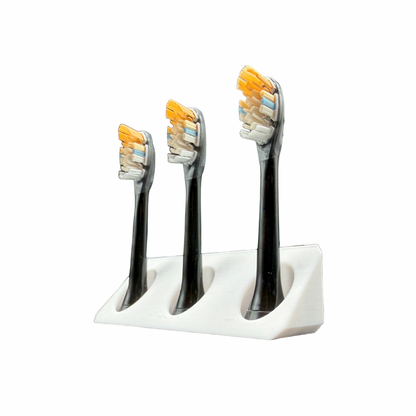 BrushDock – Toothbrush head holder for Oral-B (iO) &amp; Philips Sonicare – Wall mounting (no drilling required) 