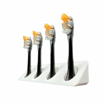 BrushDock – Toothbrush head holder for Oral-B (iO) &amp; Philips Sonicare – Wall mounting (no drilling required) 