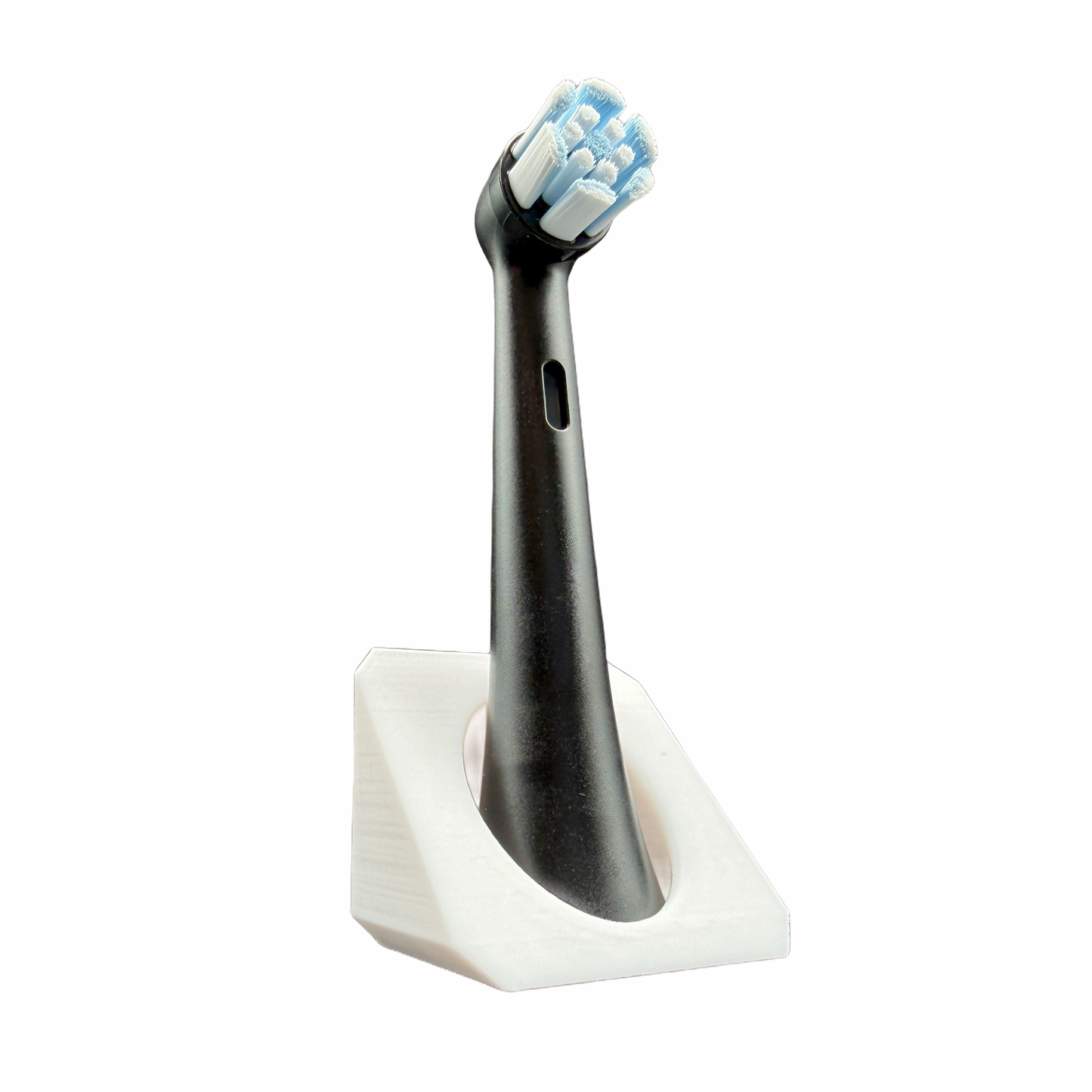 BrushDock – Toothbrush head holder for Oral-B (iO) &amp; Philips Sonicare – Wall mounting (no drilling required) 