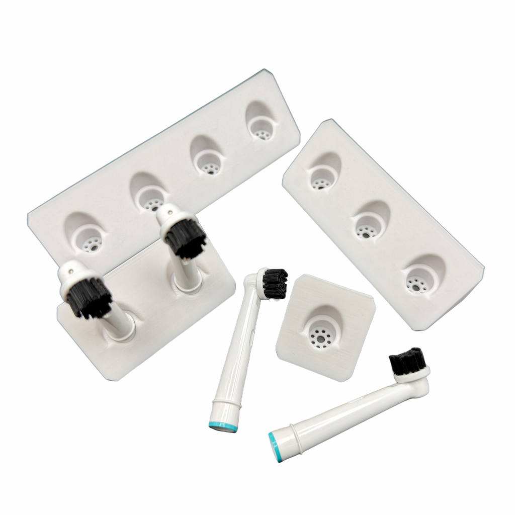 Zahnbürstenkopfhalter für Oral-B iO & Sonicare – BrushDock