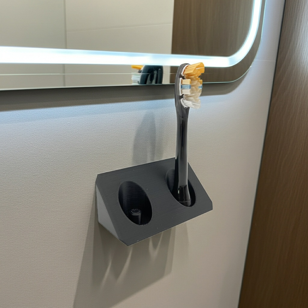 Zahnbürstenkopfhalter für Oral-B iO & Sonicare – BrushDock