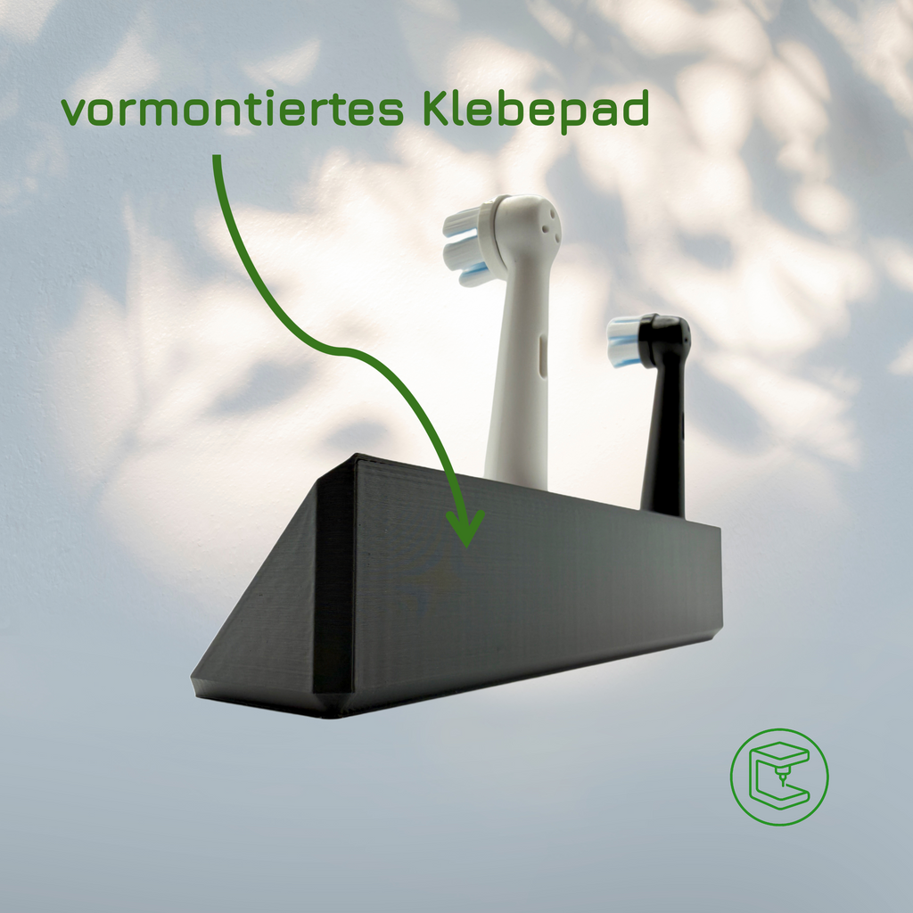 Zahnbürstenkopfhalter für Oral-B iO & Sonicare – BrushDock