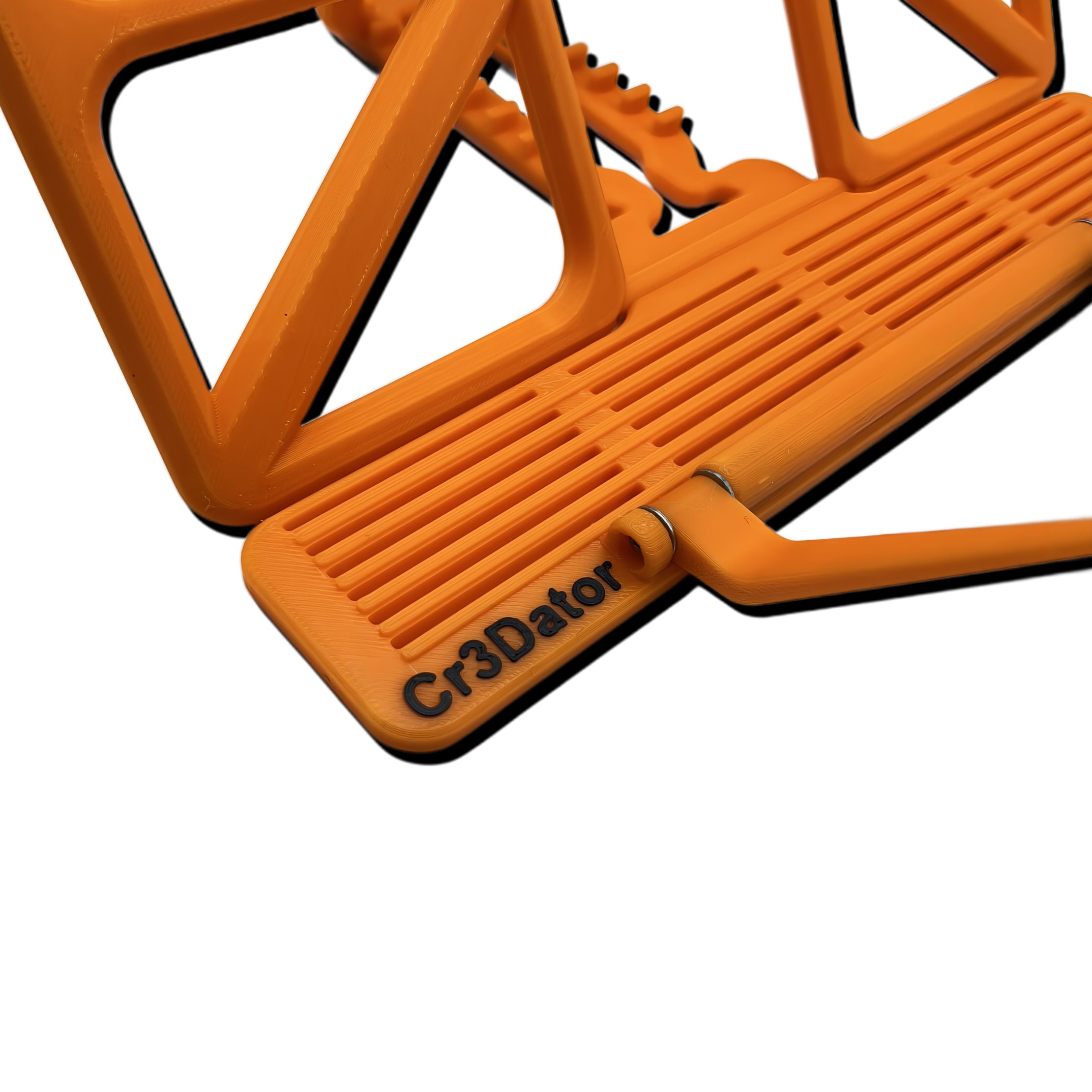 Buchständer Orange in Detailansicht